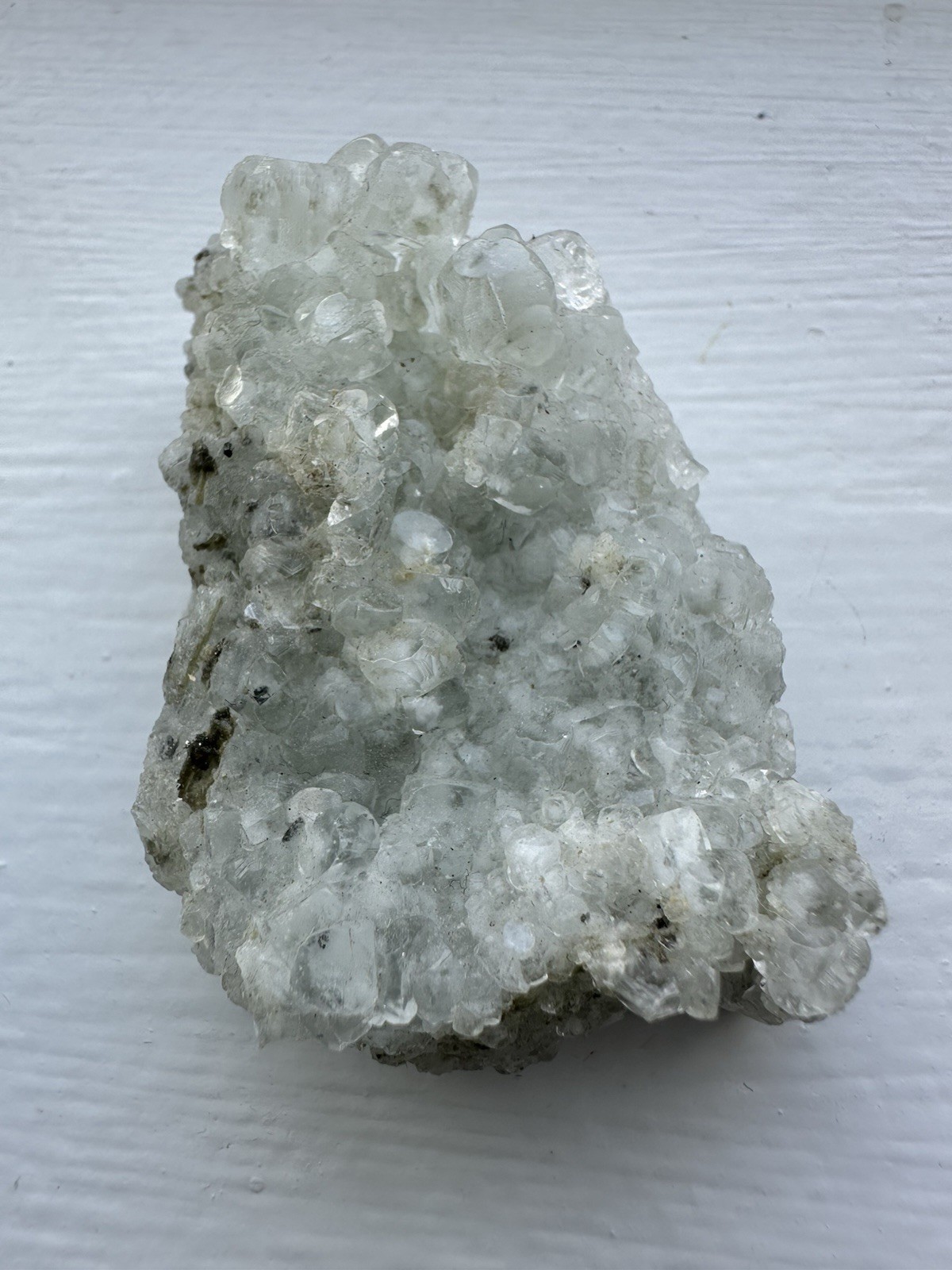 Unique Lustrous Fluorite Cluster on Matrix From Unknown Locale (See Description)