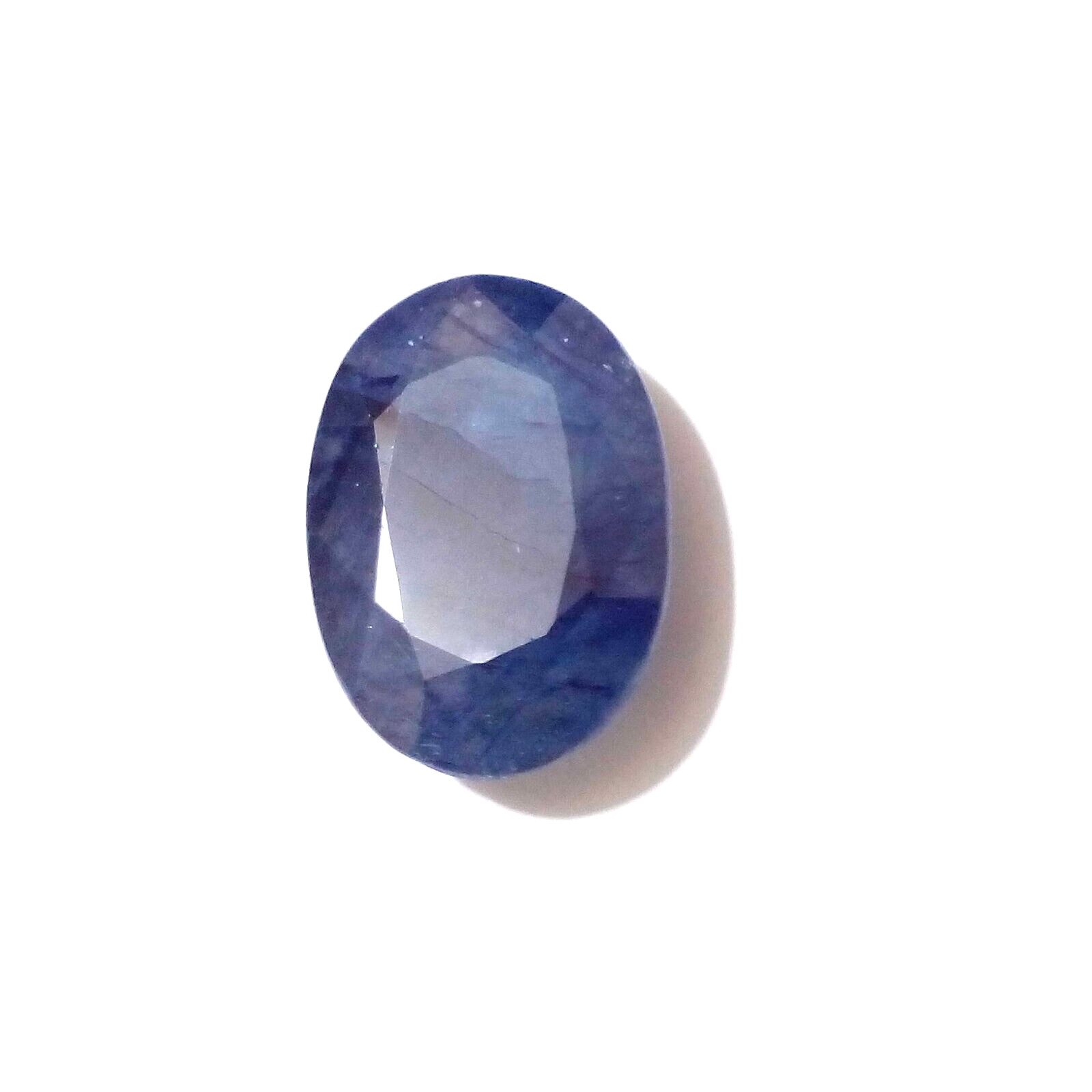 100%Natural Ultimate Blue Sapphire Oval Shape 6.39 Crt Faceted Loose Gemstone