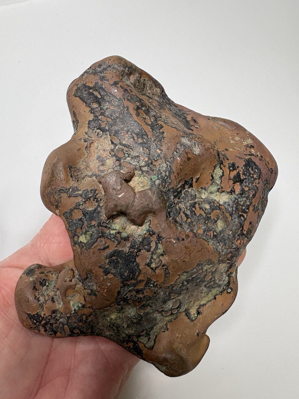 Pure Native Float Copper Mineral Display Specimen Lake Superior Upper Michigan